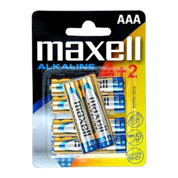 MAXELL- PILHA AL.1,5VLR03(AAA)BL4+2 790240.04