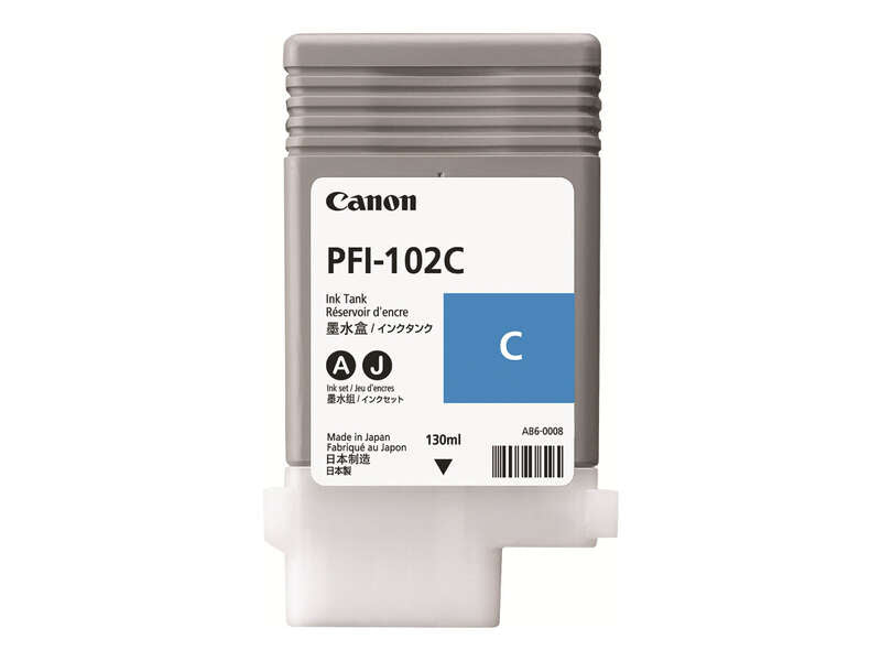 TINTEIRO CANON PFI-102C AZUL