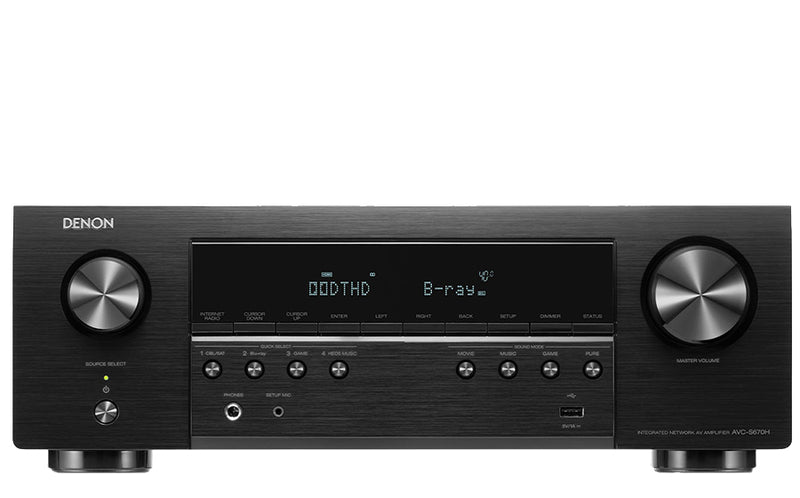 AMPLIFICADOR DENON AVC-S670 H D1548