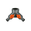 DISTRIBUIDOR DUPLO PARA TORNEIRAS 21MM (1/2´´) 26,5MM (3/4´´) 3