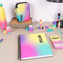 CADERNO A4, ESPIRAL, CAPA DURA, 120 FOLHAS QUADRICULADAS, FAIXA C