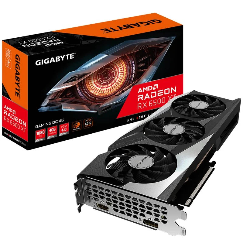 Gigabyte Radeon RX 6500 XT GAMING OC 4G AMD 4 GB GDDR6