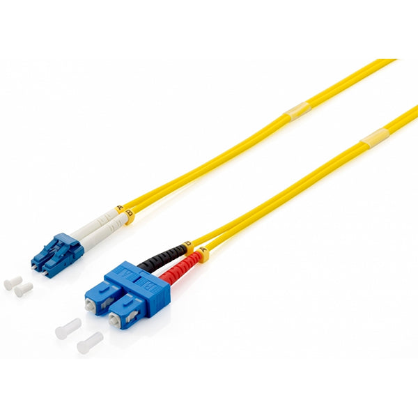 Equip 254432 cabo de fibra ótica 2 m LC OS2 Amarelo