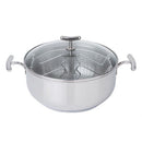 CAÇAROLAFRITADEIRA SILAMPOS 122VJ9724( 24 CM - 4,2 LITROS - INOX