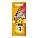 BARBEAR MASCULINO 3 SENSITIVE PACK 4+2 UNIDADES