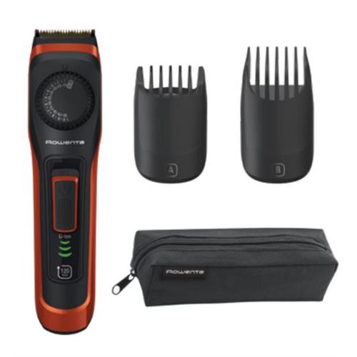 Rowenta Virtuo TN3800F4 aparador de barba Cinzento, Vermelho