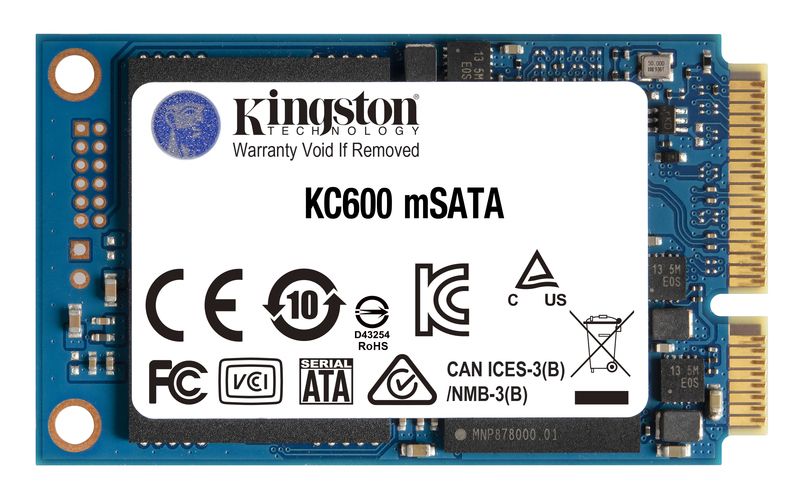 SSD MSATA KINGSTON 256GB KC600