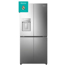 FRIGORÍFICO AMERICANO HISENSE RQ5P470SYID 4P INOX