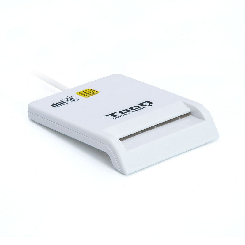 TooQ TQR-210W leitor de smart card Interior USB 2.0 Branco