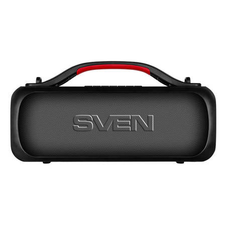 COLUNAS DE SOM SVEN PS-360, 24W Á  PROVA DE AGUA, BLUETOOTH PRETO