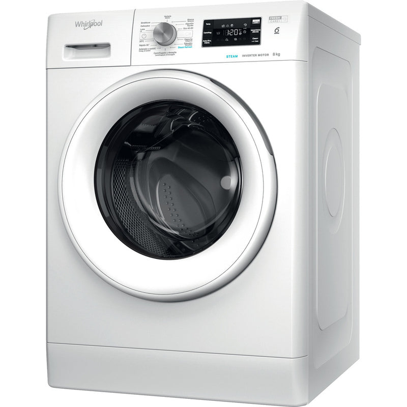 MÁQUINA DE LAVAR ROUPA WHIRLPOOL 8KG FFB8258WVSP