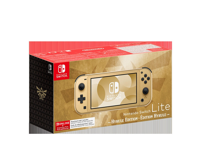 CONSOLA NINTENDO SWITCH LITE HYRULE ED+12NSO