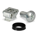 EQUIP KIT FIXAÇÃO PARAFUSO M6 + ANILHA + PORCA GAIOLA (EMB. 50 UN