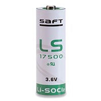 PILHA LÍTIO AR23 LS17500 3.6V 3600MA SAFT