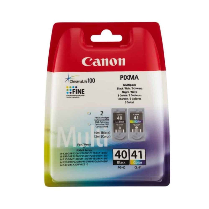 TINTEIRO CANON PG-40  CL-41 MULTI PACK (2 CARTRIDGES)