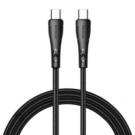 CABO USB-C PARA USB-C MCDODO CA-7641, PD 60W, 1,2 M (PRETO)