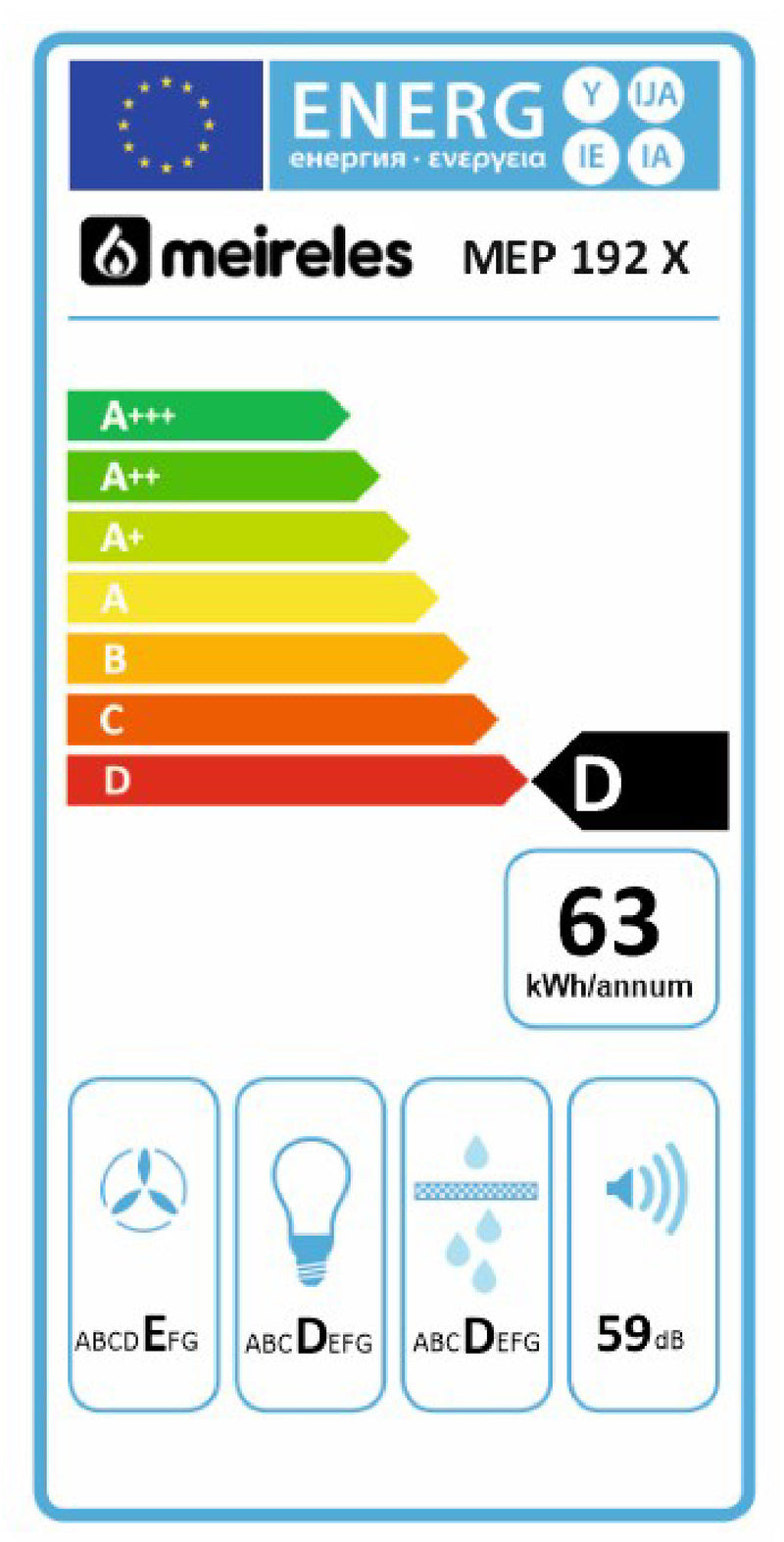 MEIRELES - EXAUSTOR DECORATIVO MEP 192 X