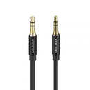 CABLE VENTION BAXBF JACK 3.5 MACHO - JACK 3.5 MACHO 1M PRETO