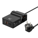 Ewent EW3992 extensão elétrica 1,5 m 2 tomada(s) CA Interior Pret