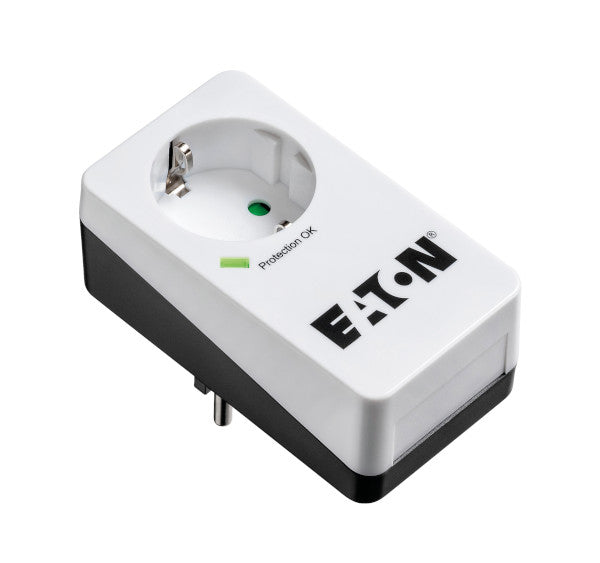 Eaton PB1D estabilizador de corrente Preto, Branco 1 tomada(s) CA