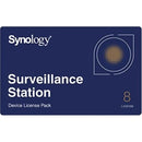 LICENCIA FÍSICA SYNOLOGY SURVEILLANCE DEVICE LICENSE PACK 8 DISPO