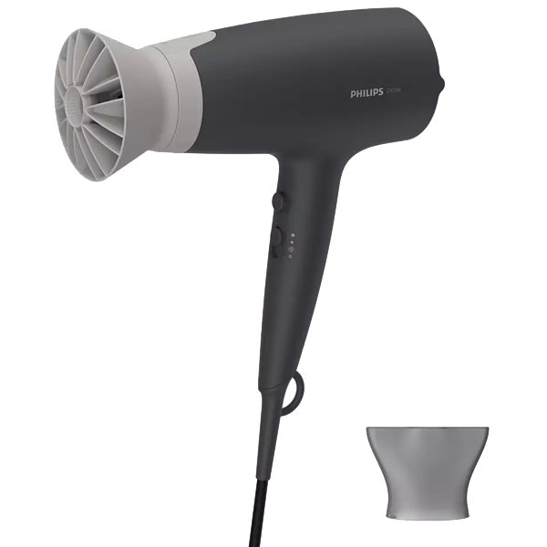 Philips 3000 series Secador de cabelo com acessório ThermoProtect