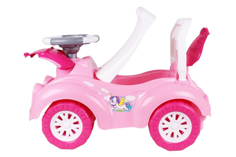 CARRO ANDADOR INFANTIL COM BUZINA ROSA