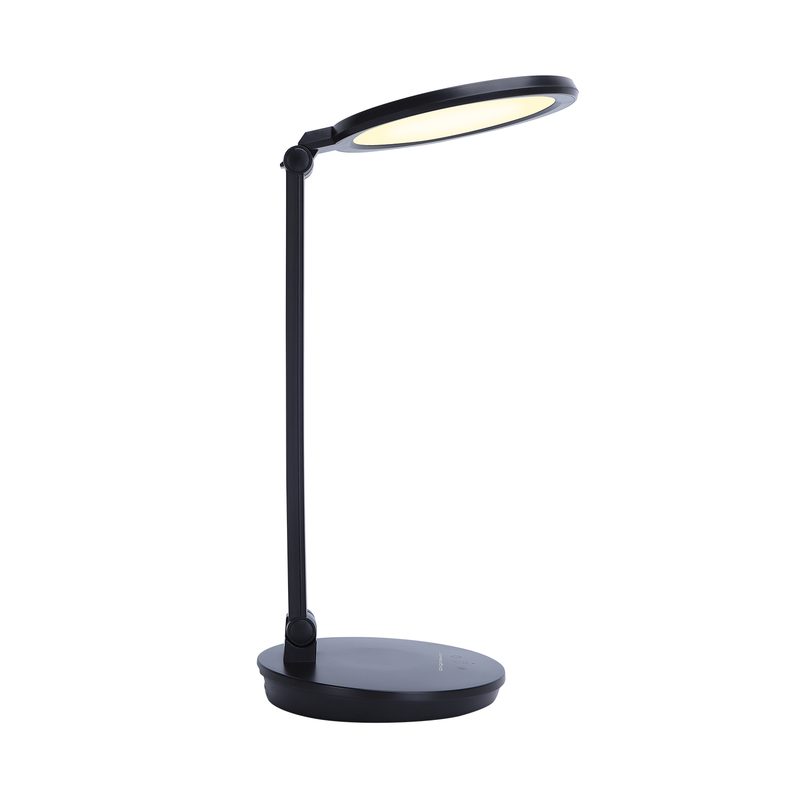 CANDEEIRO DE MESA LED DOBRÁVEL PRETO 8W 3000-6500K