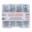 SORTIDO ANILHAS PLANAS E DE SEGURANÇA BLACK+DECKER