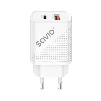 CARGADOR USB 3.0 DE CARGA RÃPIDA 18W SAVIO LA-05