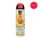 PINTURA EM SPRAY PINTYPLUS TECH 650CC MARCADOR 360° VERMELHO T107