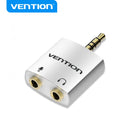 ADAPTADOR AUDIO VENTION BDBW0 JACK 3.5 MACHO - 2X JACK 3.5 HEMBRA