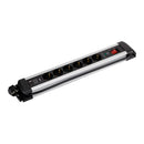 BASE MÚLTIPLA, 6 TOMADAS SCHUKO 2P+T, 2 USB A+C, 16 A 250 V~, 1,5