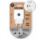 CARREGADOR TECH ONE TECH GAN TEC2270 1XUSB TIPO-C 1X USB 65W