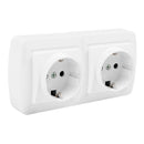 BASE DUPLA BIPOLAR COM T/TL 148X72X42MM SUPERFICIE MURAL SOLERA M