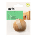 BATENTE SEMI-ESFERICO ADESIVO ROBLE (BLISTER) INOFIX