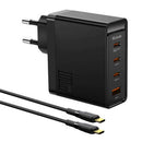 CARREGADOR DE PAREDE MCDODO GAN 3XUSB-C + USB.100W