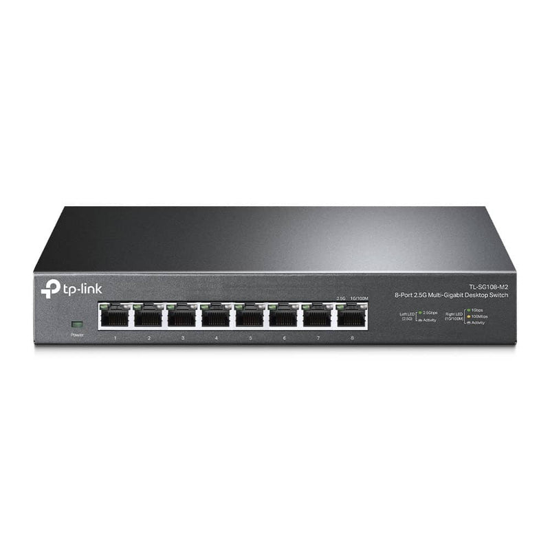 TP-Link TL-SG108-M2 switch de rede Não-gerido Preto