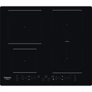 Hotpoint HB 4860B NE Preto Embutido 59 cm Placa com zona de induç