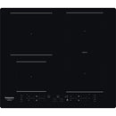 Hotpoint HB 4860B NE Preto Embutido 59 cm Placa com zona de induç