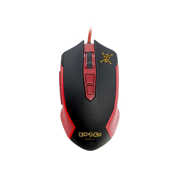 FR-TEC ONE PIECE RATON USB HASTA 8000DPI - ILUMINACION LED ROJO -