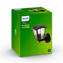 CANDEEIRO DE PAREDE EXTERIOR 1X60W PRETO MOD. CREEK PHILIPS