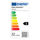 PAREDE EXTERIOR LED CIRCULAR BRANCO 12W IP65 4000K LUZ DO DIA Ø19