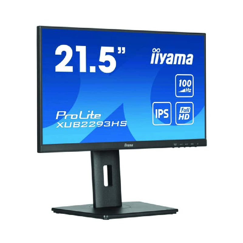 MONITOR IIYAMA 21.5 PROLITE XUB2293HS-B6 1920 X 1080 PIXELES FULL