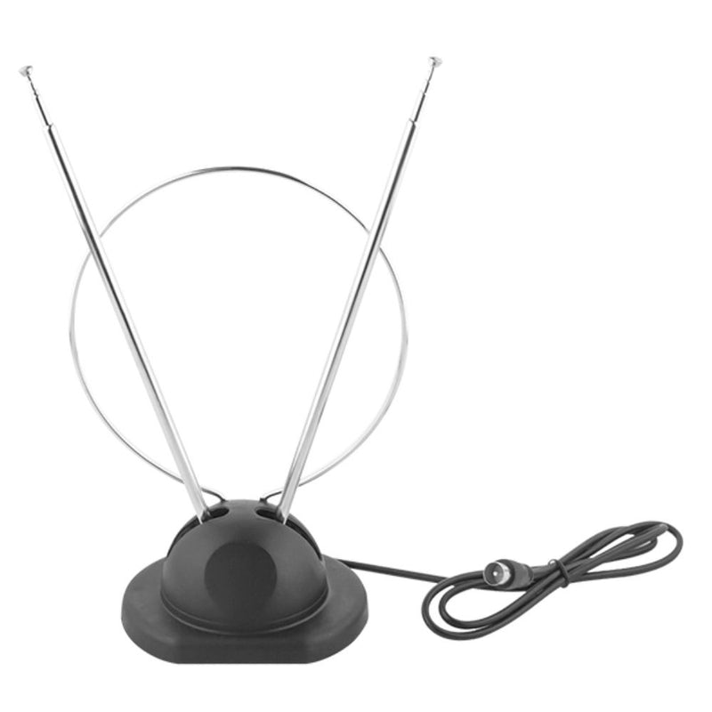 ANTENA TELESCÓPICA GÊMEA DE TV C SUPORTE