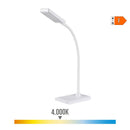 CANDEEIRO DE MESA LED 7W 400LM 4000K COR BRANCO 13X9X33CM EDM