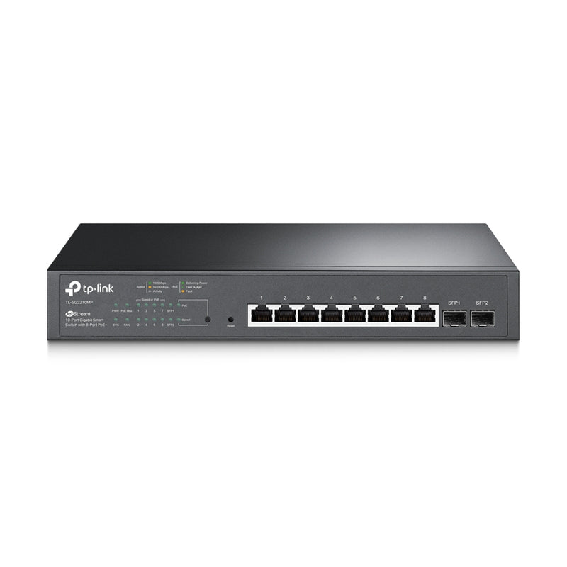 TP-Link TL-SG2210MP switch de rede Gerido L2/L2+ Gigabit Ethernet