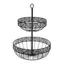 FRUTEIRO DE DOIS ANDAR METAL PRETO