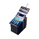 PILHA VARTA ALCALINA LONGLIFE AAA - LR03 2 TIRAS (10 BLÍSTERS 4 U