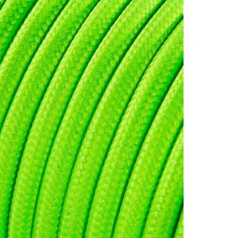 CABO CORDÃO TUBULAR 2X0,75MM AMARELO FLUORESCENTE 5M